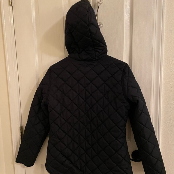 Ladies Old Navy quilted lightweight jacket in color navy blue, sz M, like new! - Picture 8 of 10